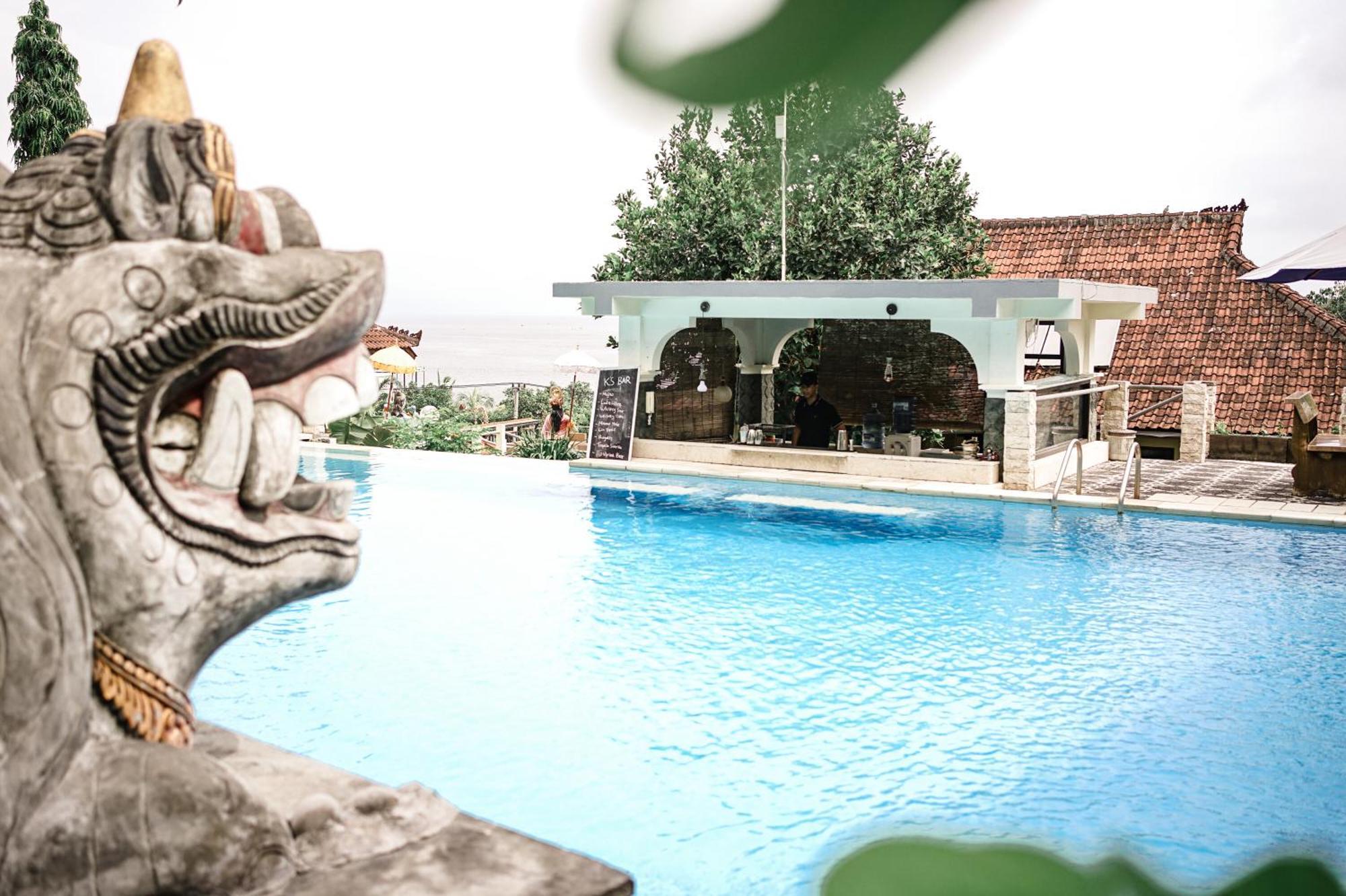 Amed Cafe & Hotel Kebun Wayan Dış mekan fotoğraf
